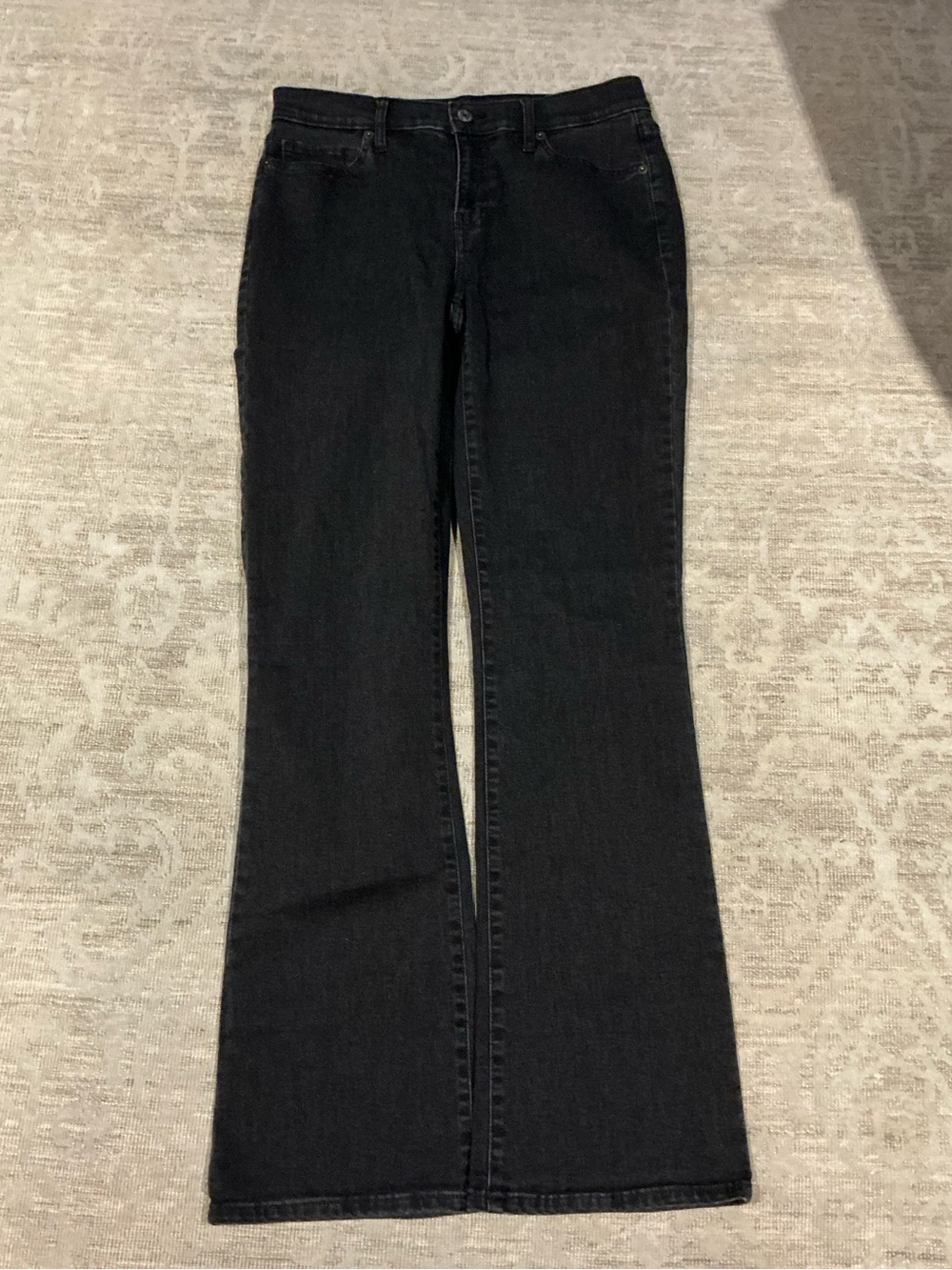GAP Black Bootcut Jeans - Mid Rise
